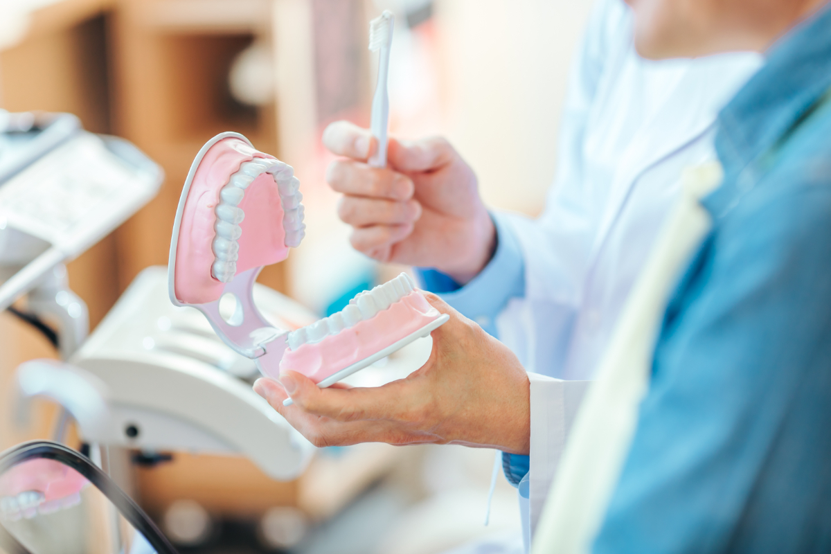 歯科医院で教わるブラッシング