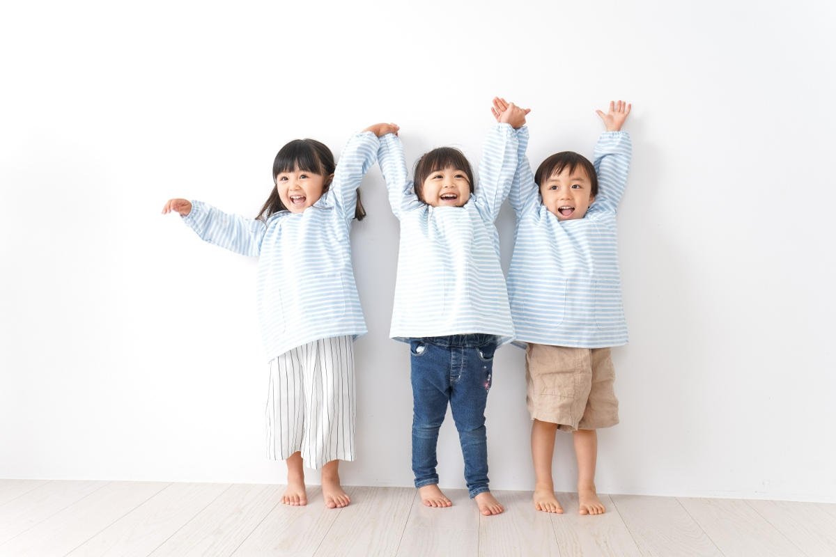 歯科検診を始める時期の子どもたち