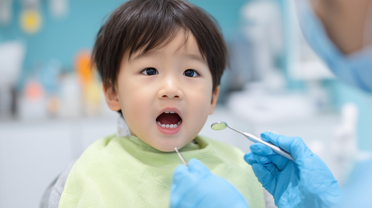 子どもの歯科検診のイメージ